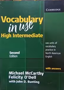 کتاب وکبیولاری این یوز Vocabulary in Use High Intermediate