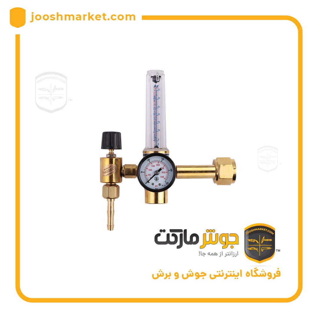 مانومتر آرگون تک فلومتر فشار ثابت