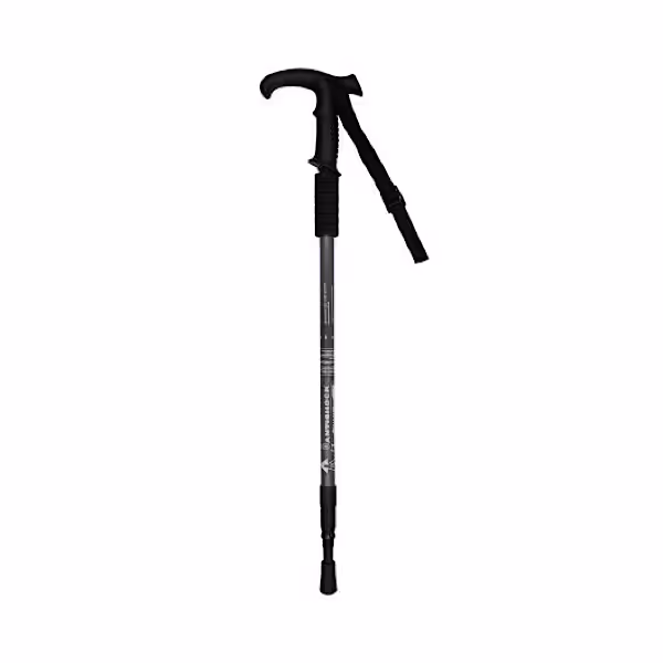 عصای کوهنوردی مدل ANTISHOCK رنگ مشکی
