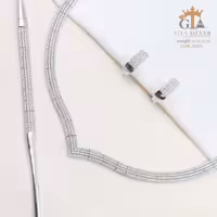 سرویس نقره برای عروس طرح پرنسس تنیسی پرنگین عیار 925 کد 380179