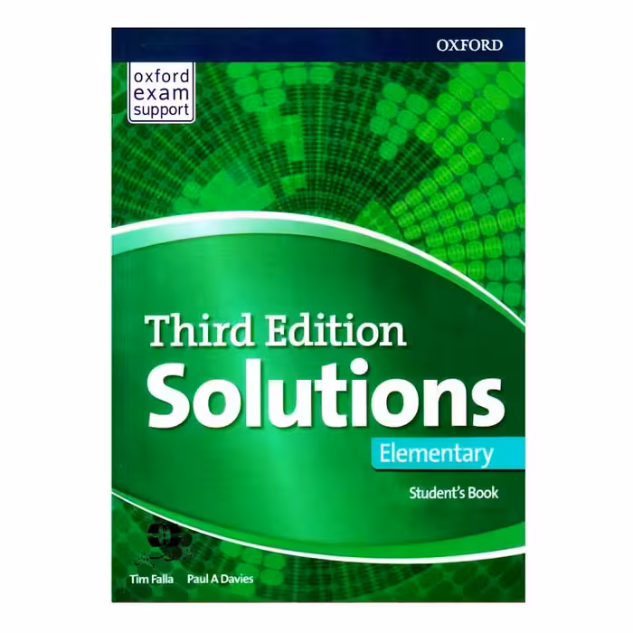 کتاب Solutions Elementry Third Edition اثر Tim Falla And Paul A Davies انتشارات سپاهان