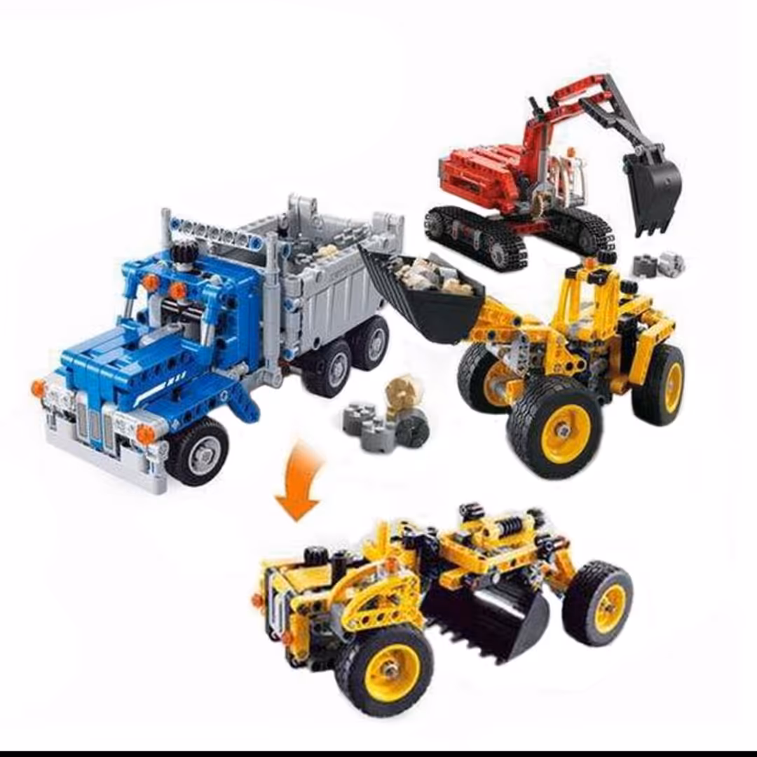 لگو تیم راه سازی 834قطعه