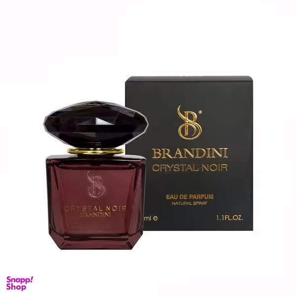 عطر جیبی زنانه برندینی مدل Crystal Noir حجم 33 میلی لیتر