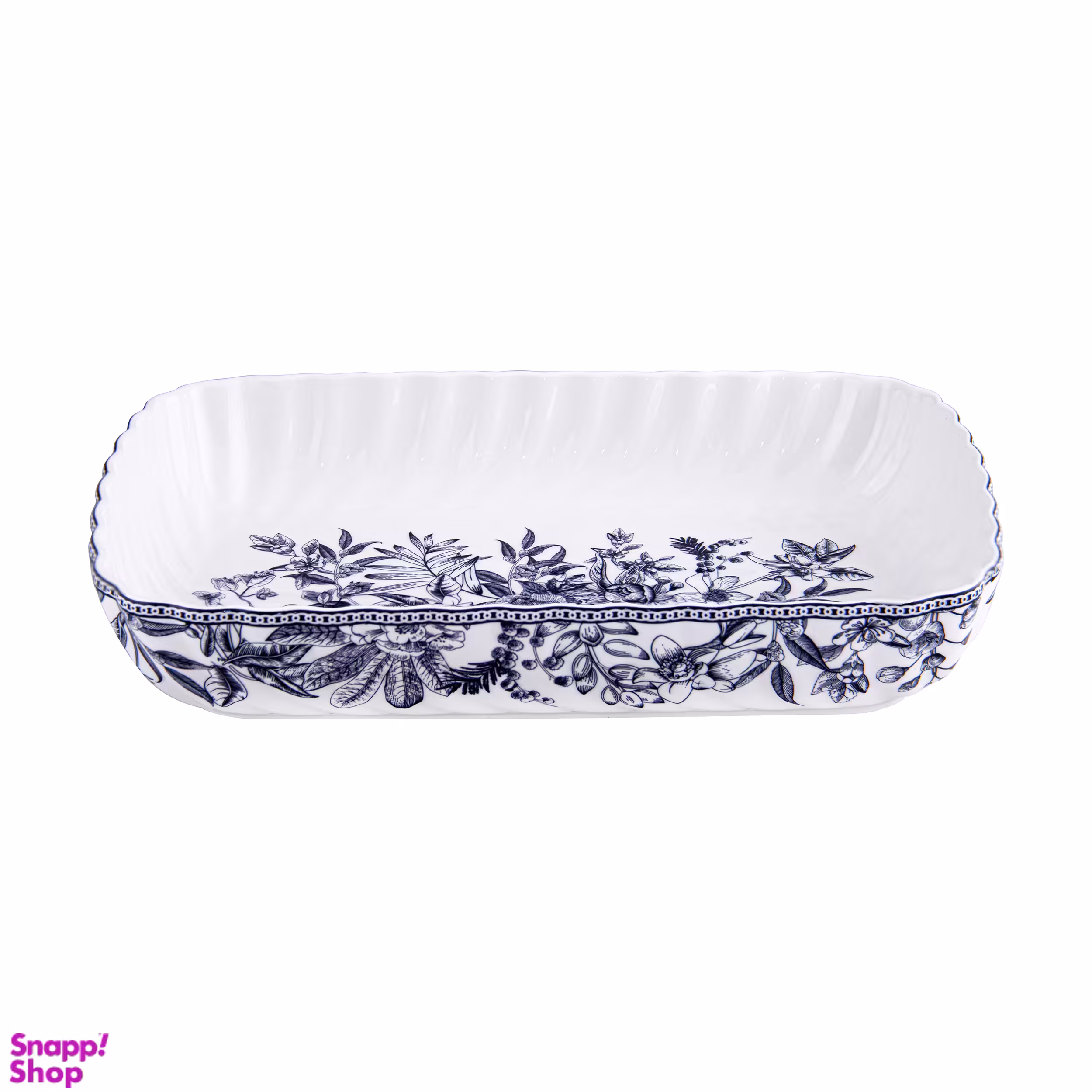 مرغ خوری مستطیل گلدکیش طرح لوتوس مدل GK701135-1