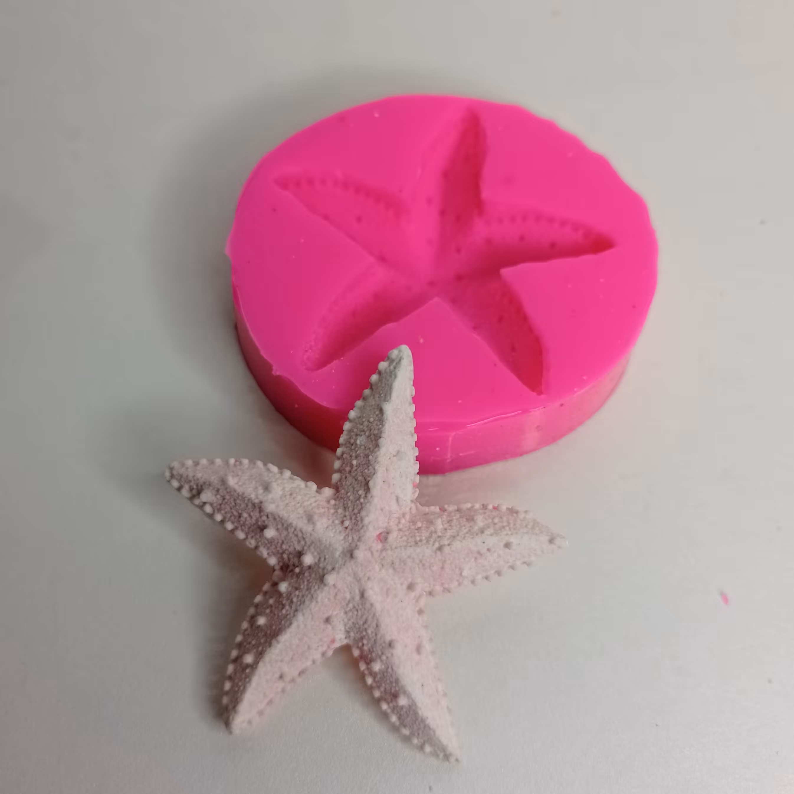 قالب سیلیکونی شمع ستاره دریایی 