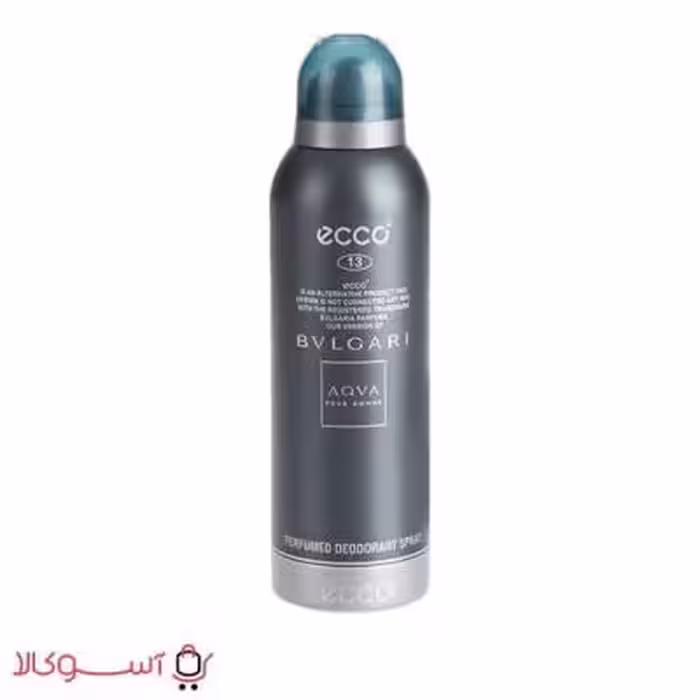 اسپری مردانه آمور اکو مدل bvelgari aqva حجم 200 میل