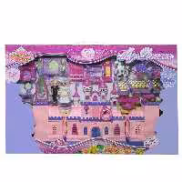 اسباب بازی مدل  ست خانه عروسکی موزیکال
