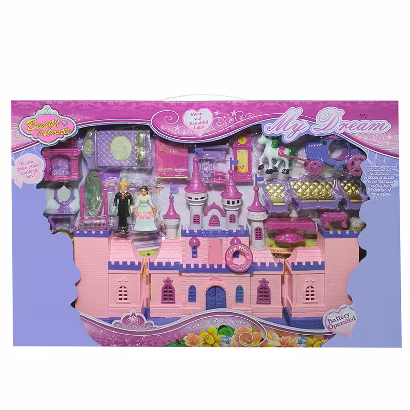 اسباب بازی مدل  ست خانه عروسکی موزیکال