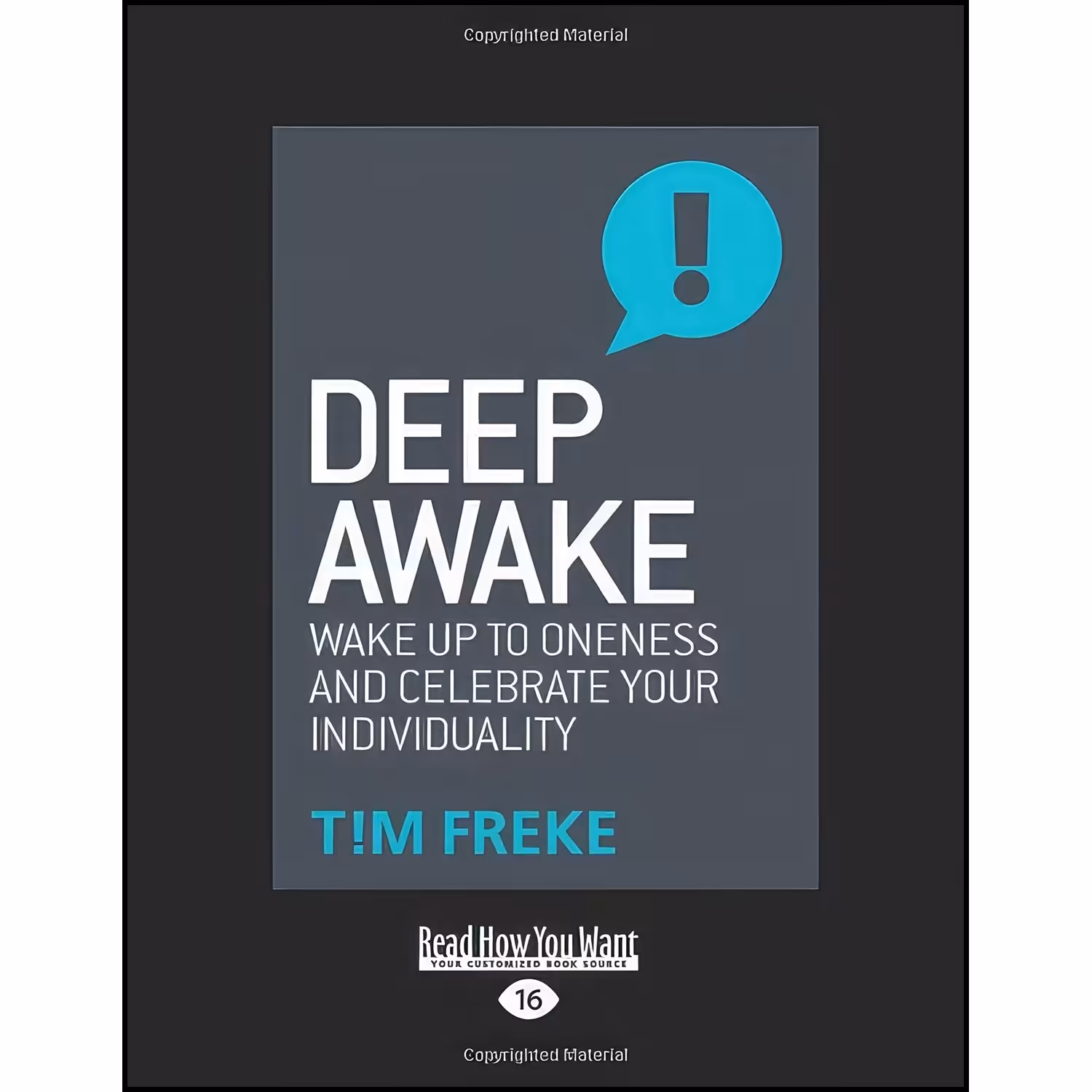 کتاب زبان اصلی Deep Awake اثر Tim Freke and Tim Freke