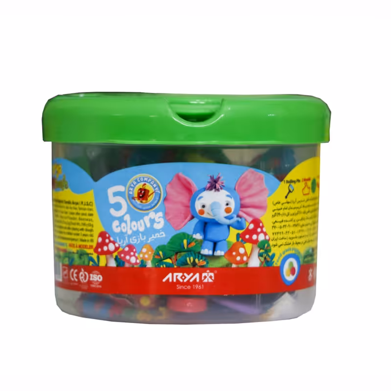خمیر بازی آریا مدل 22 بسته 5 عددی