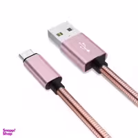 کابل تبدیل USB به MicroUSB دینیک مدل C350 تمام فلزی طول 1 متر