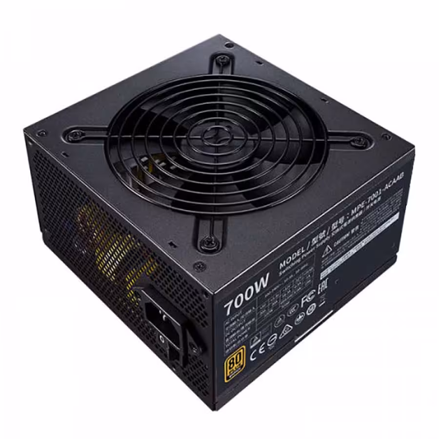 قیمت و خرید پاور کامپیوتر 700 وات کولرمستر مدل MWE BRONZE | یاس ارتباط