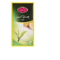 چای سبز کیسه ای با طعم لیمو گلستان بسته 25 عددی

