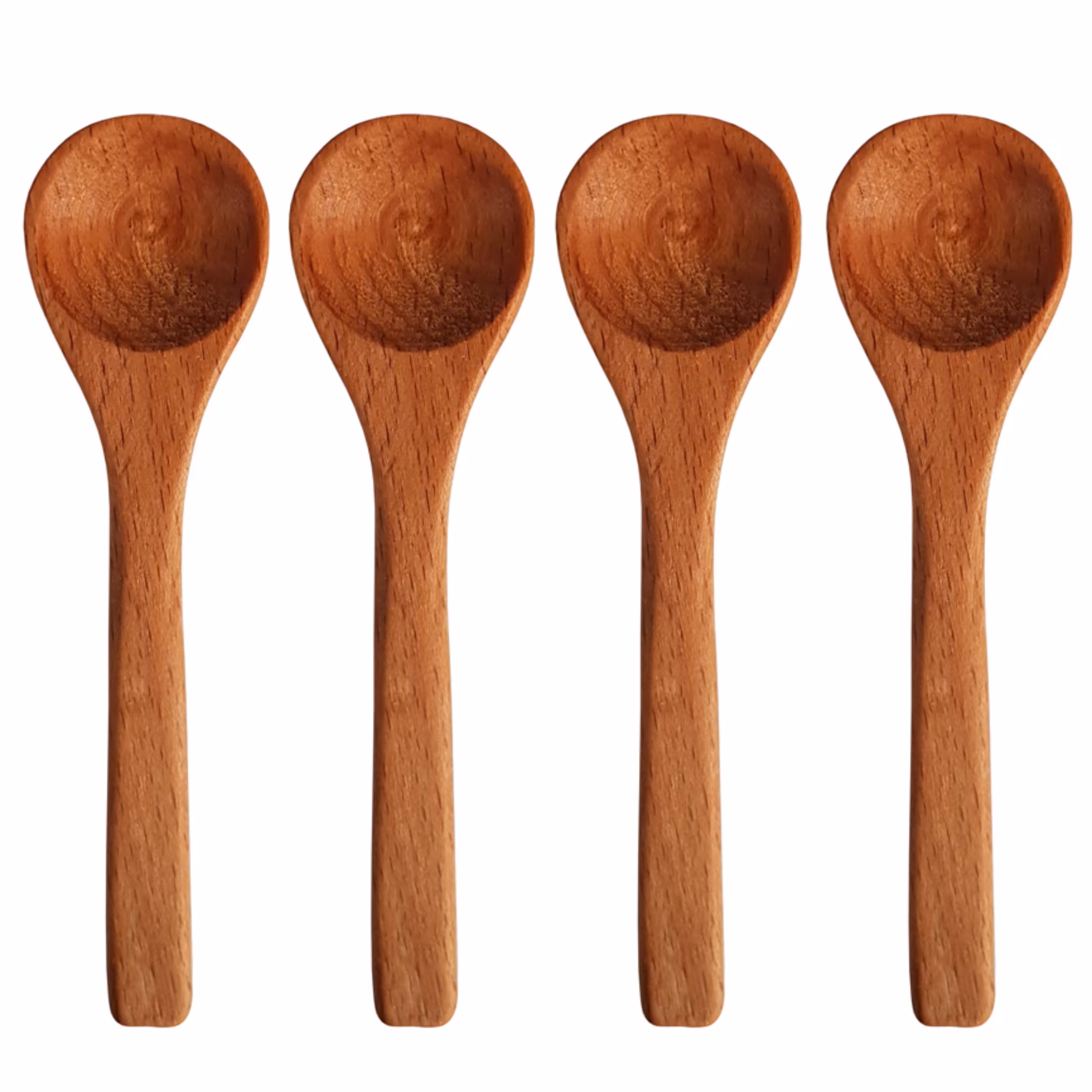 قاشق ادویه چوبی بسته 4 عددی