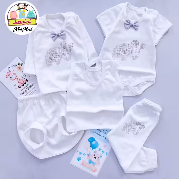 پنج تیکه ای  جعبه ای فیل نگینیyouna