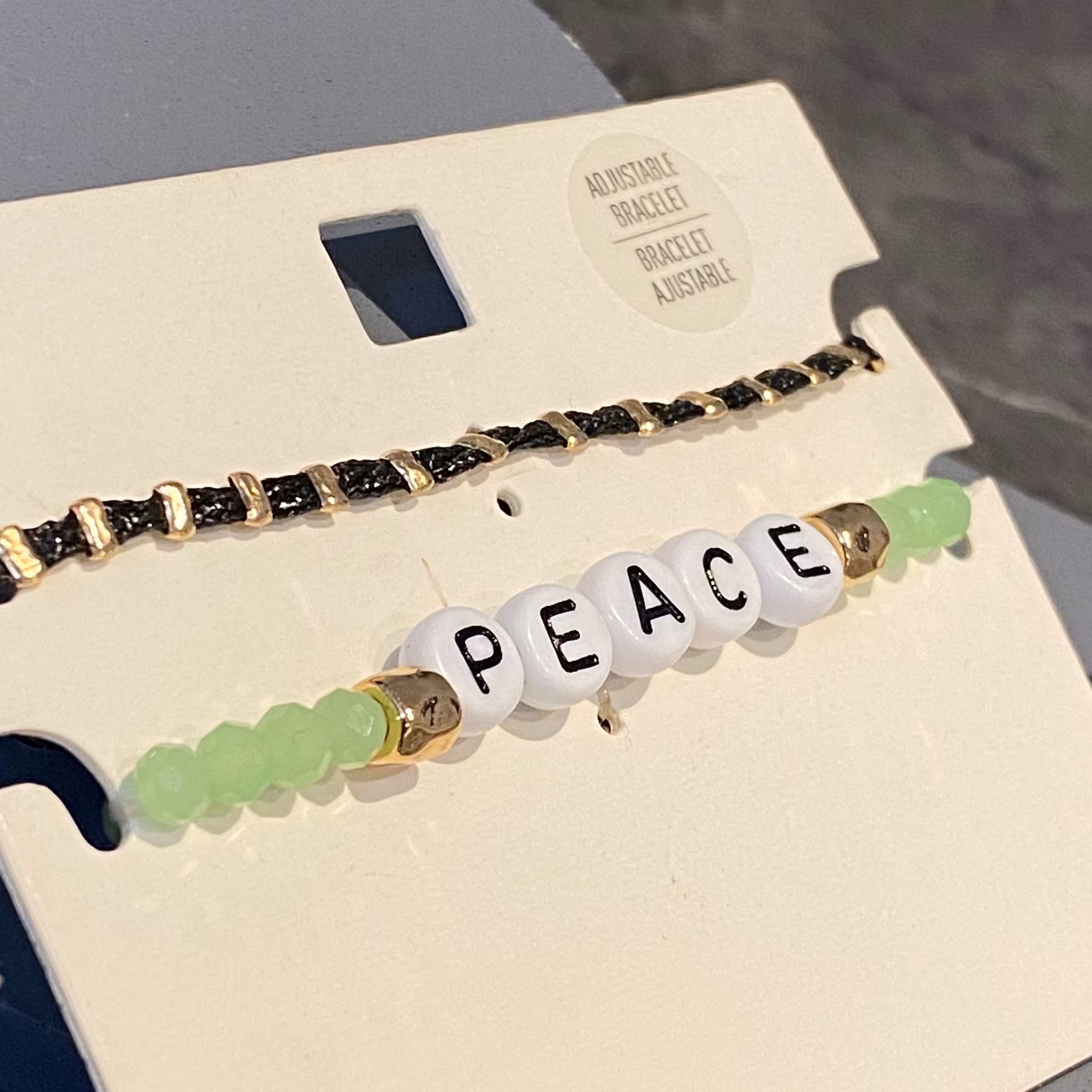 دستبند وارداتیپک دوتایی دستبند بسیار زیبا و خاص بی نظیر برای کادو