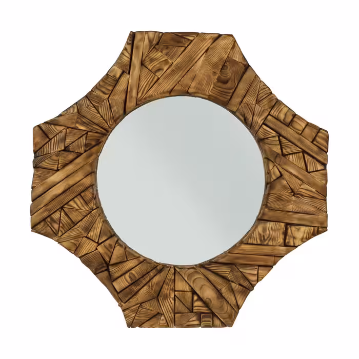 آینه طرح هشت ضلعی مدل 8998