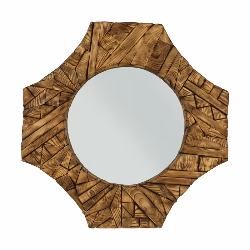 آینه طرح هشت ضلعی مدل 8998