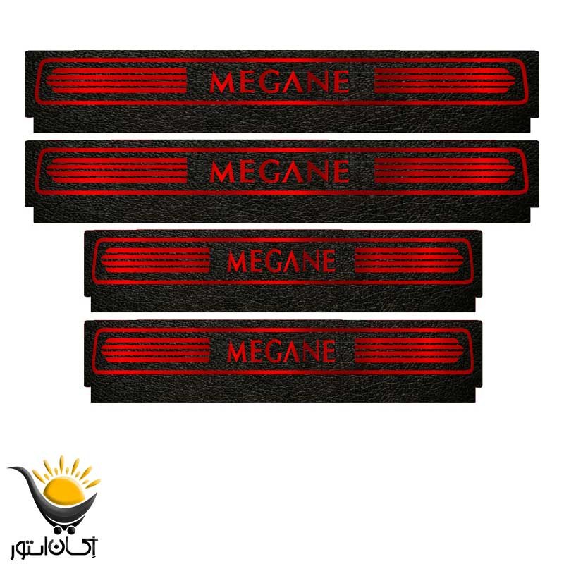 برچسب پارکابی خودرو اکسان استور کد EM046 MR مناسب برای رنو مگان مجموعه 4 عددی