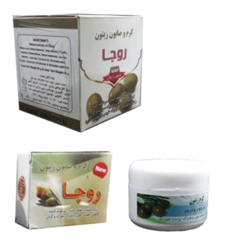 کرم و صابون زیتون روجا آرسکا