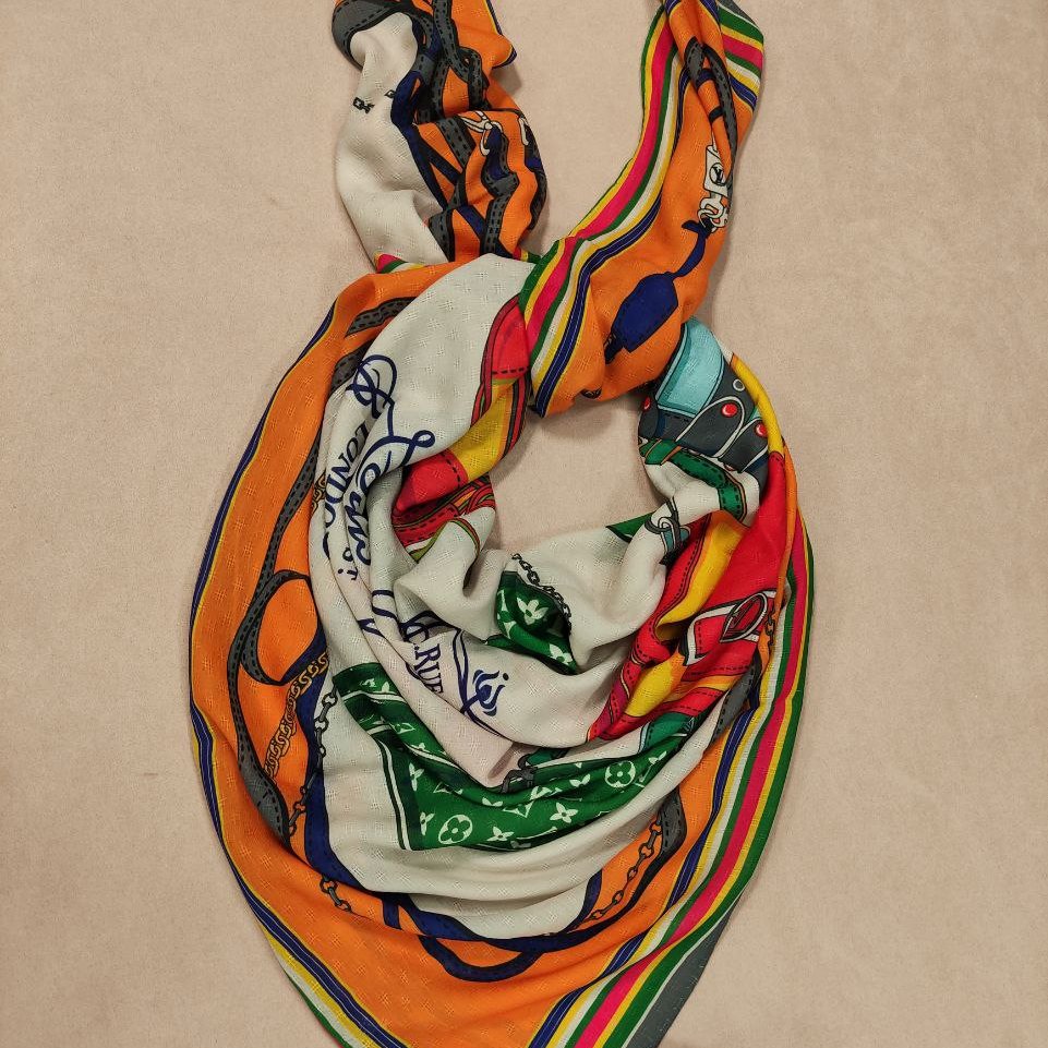 روسری تابستانه نخ گارزا