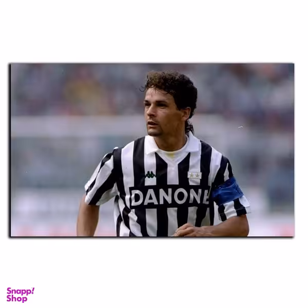 تابلو شاسی بکلیت طرح بازیکن فوتبال روبرتو باجو تیم یونتوس مدل SH-S6566