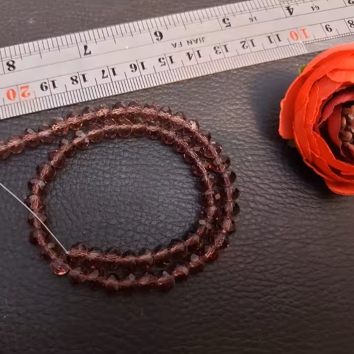 کریستال بادمجانی سایز 6 بسته های 10 عددی