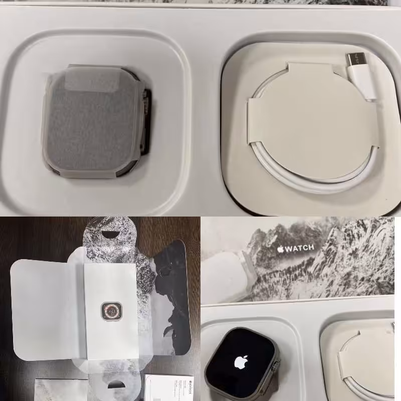 ساعت هوشمند اولترا APPLE  WATCH ULTRA TITANIUM سایز 49MM 