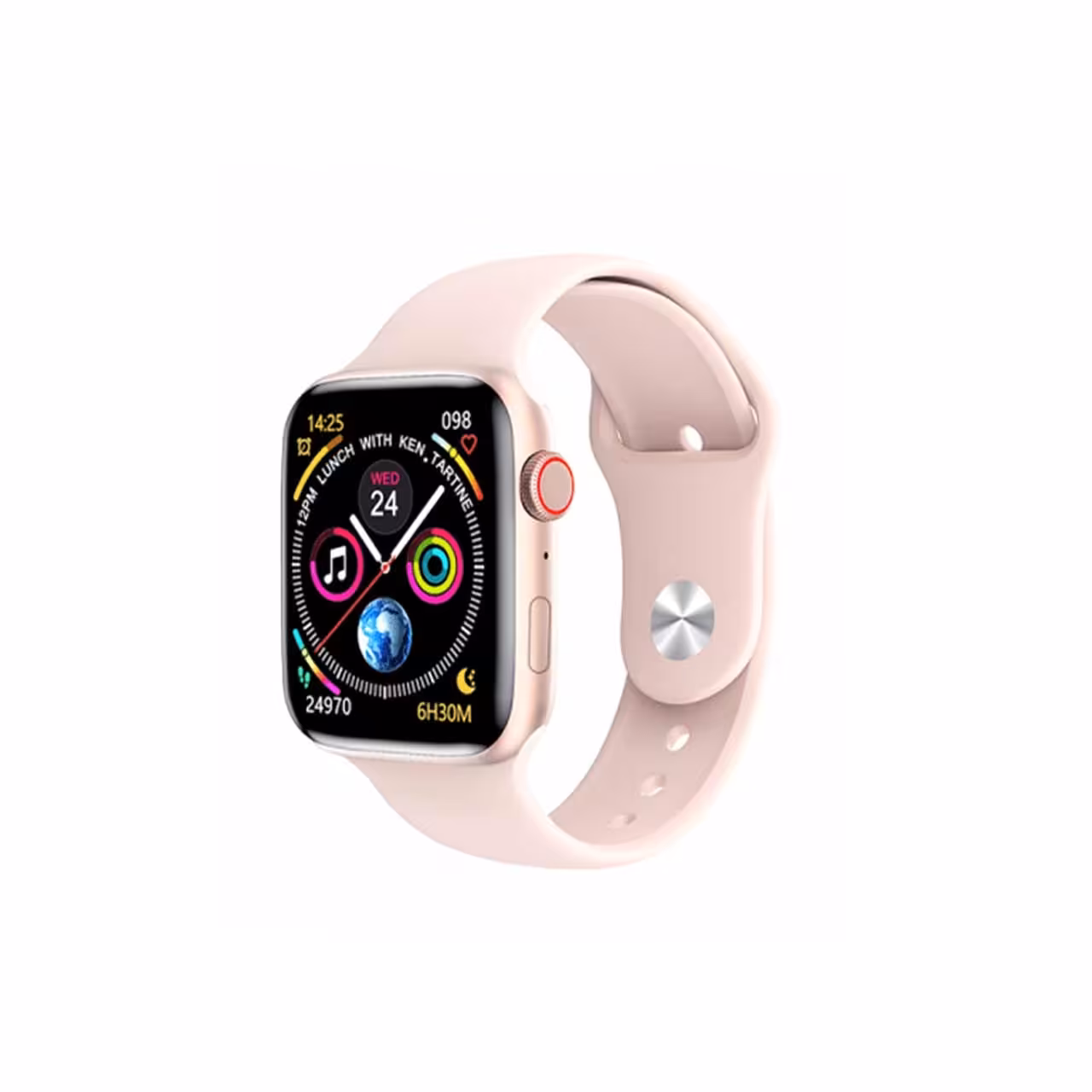 ساعت هوشمند مکالمه دار Wiwu Smart Watch 49mm مدل SW01 Pro - طلایی (گارانتی شش ماهه شرکتی)