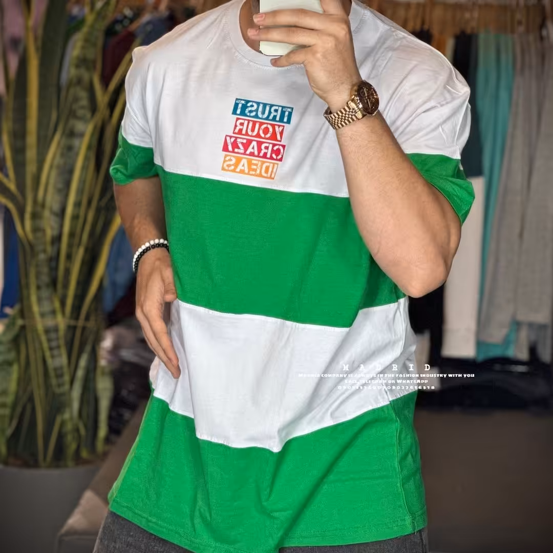 تیشرت رینگر  پنبه ای