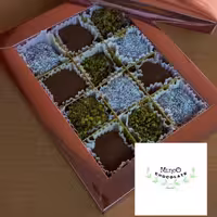 ترافل عسلی ( روسی) - کاور پسته ، نارگیل ، کاکائو و ...