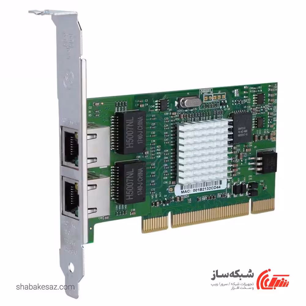 قیمت و خرید کارت شبکه اینتل intel MT8492 Poro 1000 گیگابیت دو پورت PCI - شبکه ساز