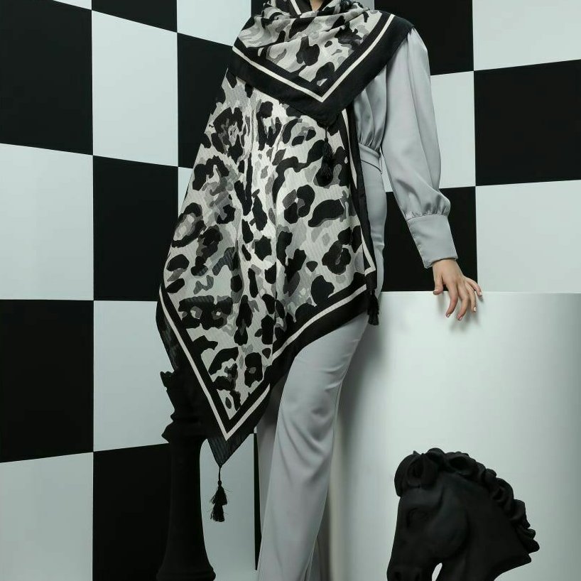 شال عیدانه سایز: ( 75×200 )