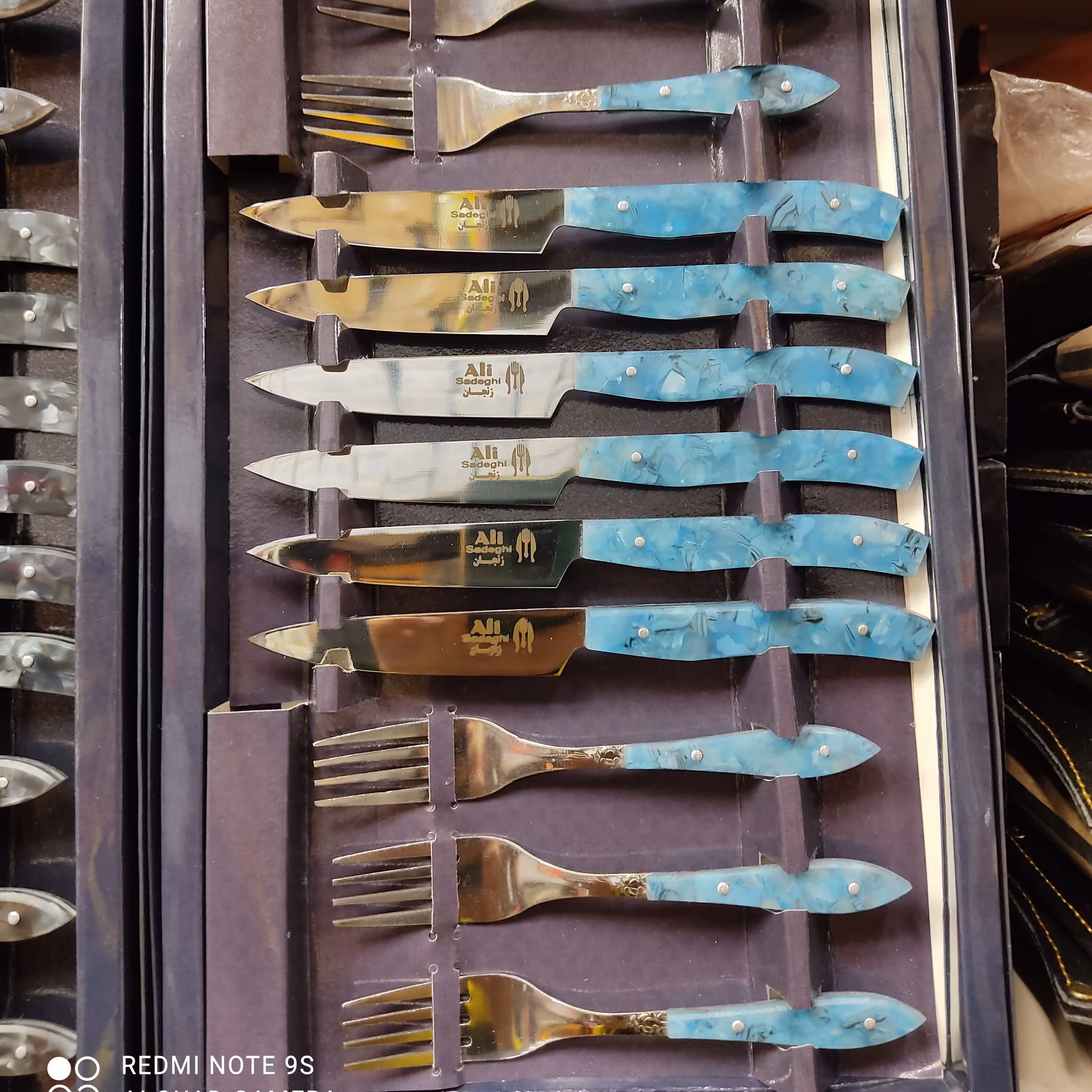 سوغات نفیس زنجان کارد و چنگال استیل  درجه یک