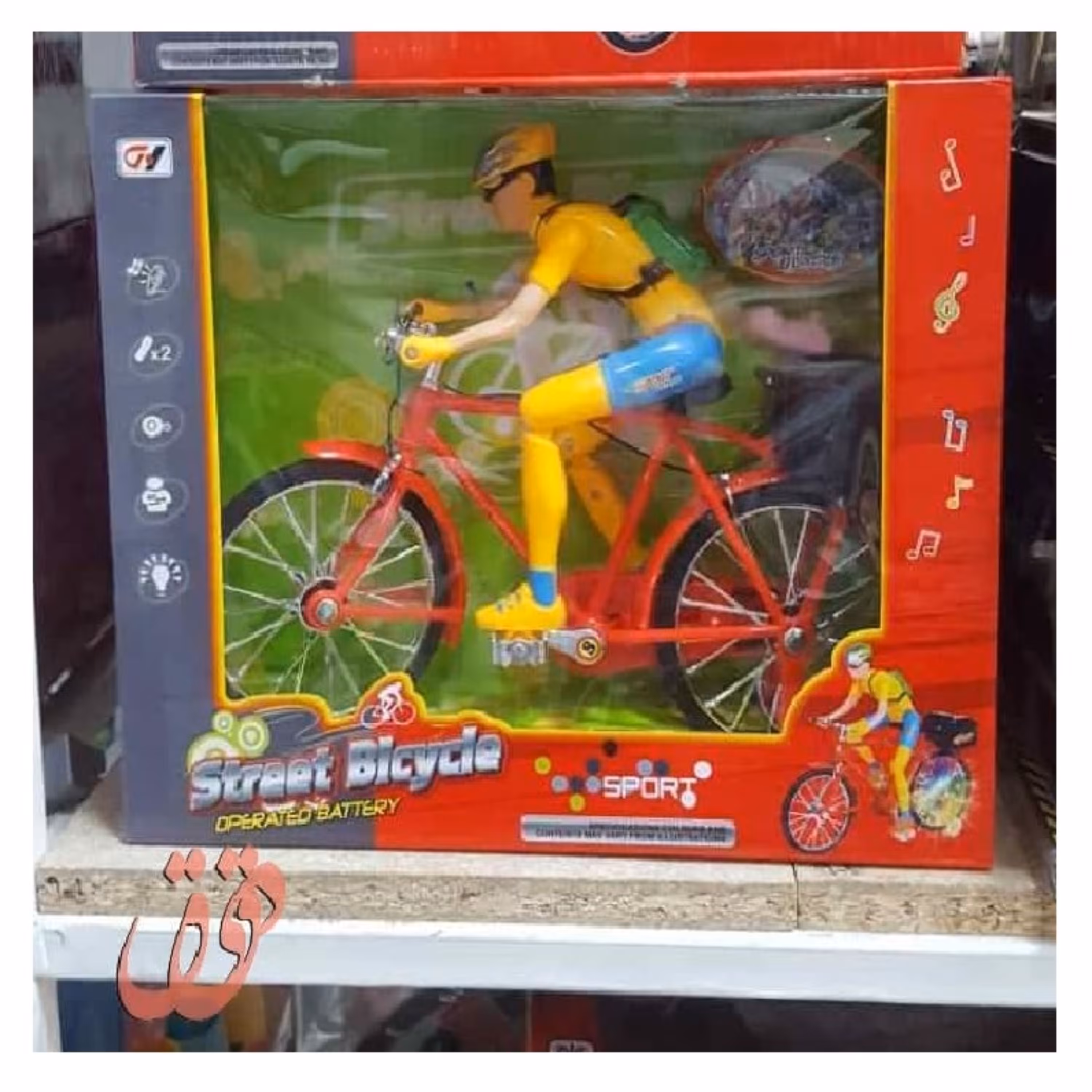 خرید اسباب بازی دوچرخه موزیکال چراغدار به قیمت بسیار مناسب و پایین