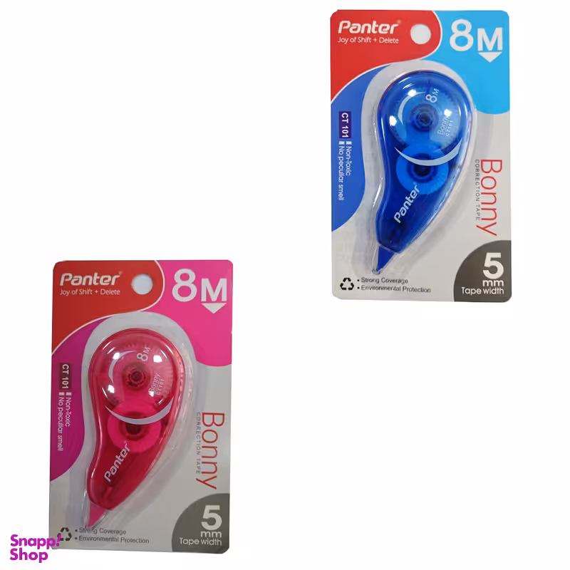 غلط گیر نواری پنتر مدل Bonny رنگ چند رنگ بسته 2 عددی