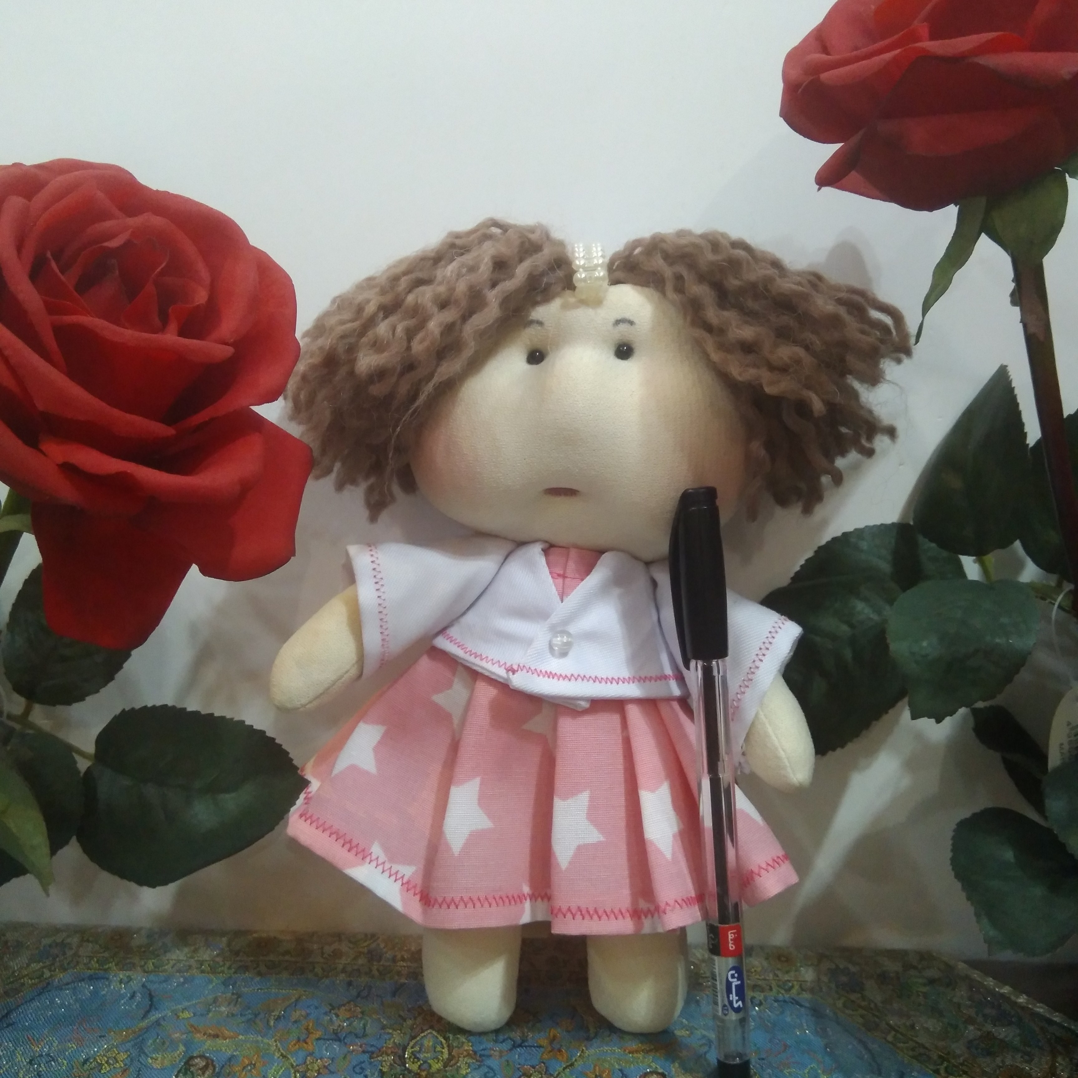 عروسک خنگول سر چرخشی