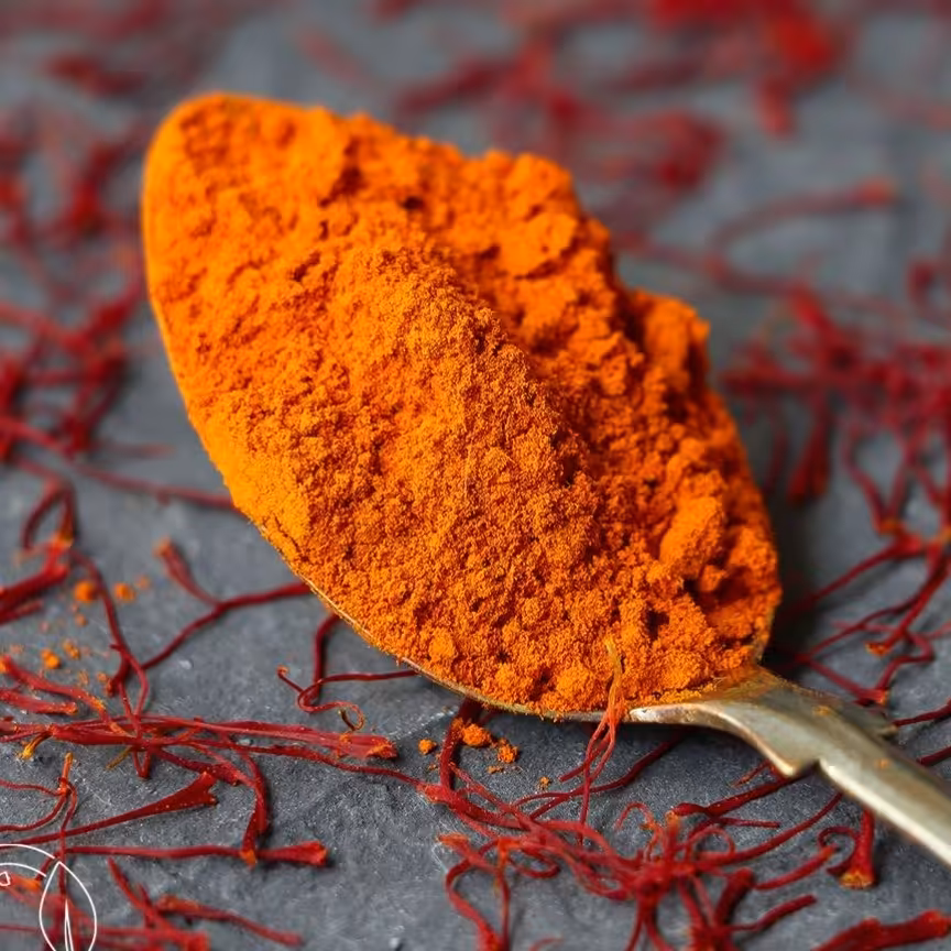 پودر زعفران با کیفیت و خوشرنگ 25 گرمی ممتاز