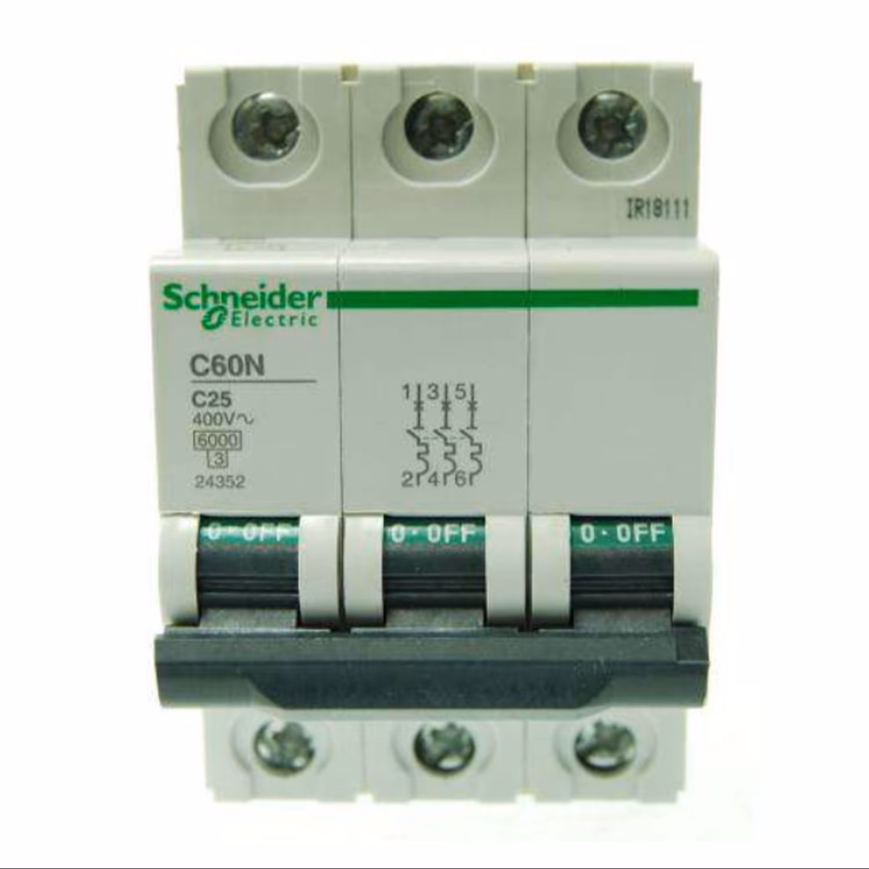 فیوز مینیاتوری سه فاز 25 آمپر اشنایدر الکتریک مدل C25