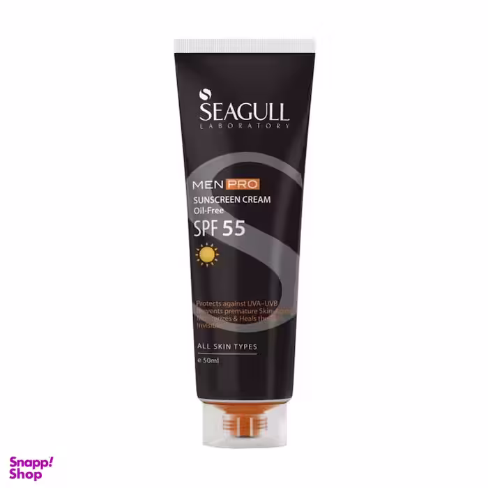 کرم ضد آفتاب مردانه سی گل (Seagull) مدل Menpro حجم 40 میلی لیتر