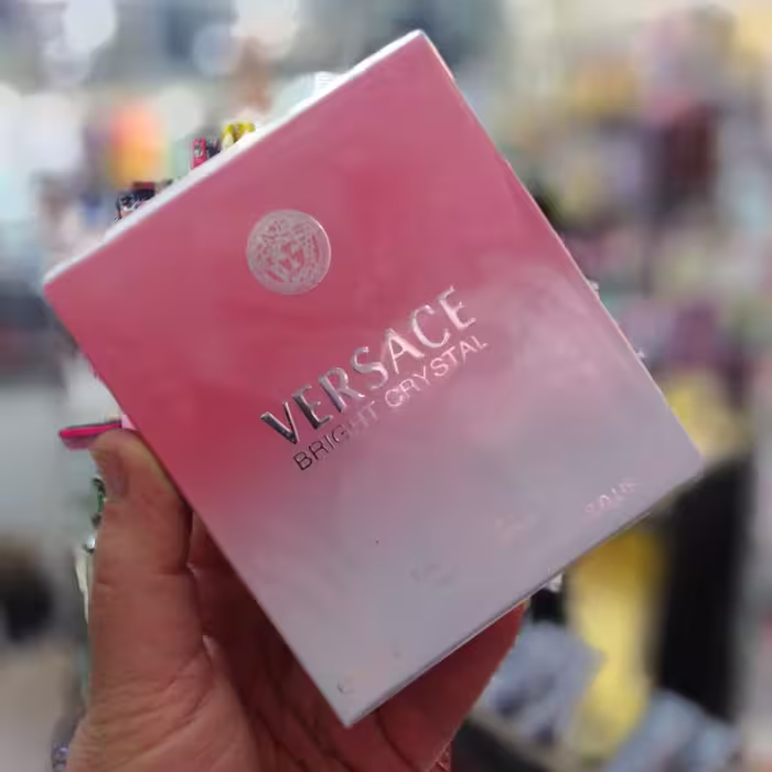 ادکلن ورساچه صورتی هلوگرام دار Versace عطر ورساچه دخترانه Versace اودکلن ورساچی رایحه جذاب زنانه عطر ورساچ صورتی زنانه