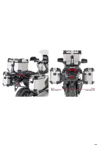 کیف موتورسیکلت PLO1188CAM HONDA X ADV 750 21 حامل کیسه جانبی سازگار Givi