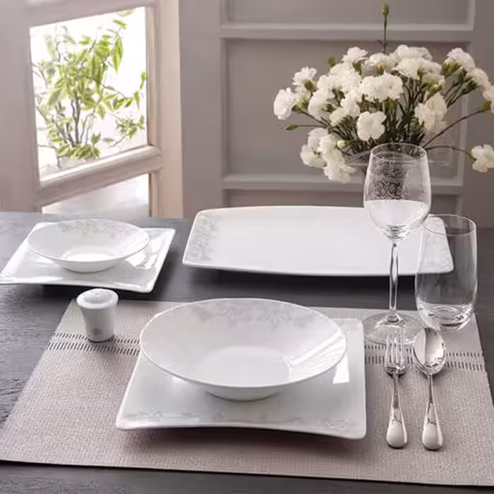 سرویس حریر وینچی چینی زرین 6 نفره 30 پارچه