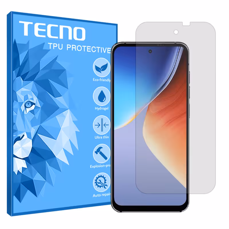 گلس بلک ویو A96 مدل هیدروژلی شفاف برند تکنو کد S