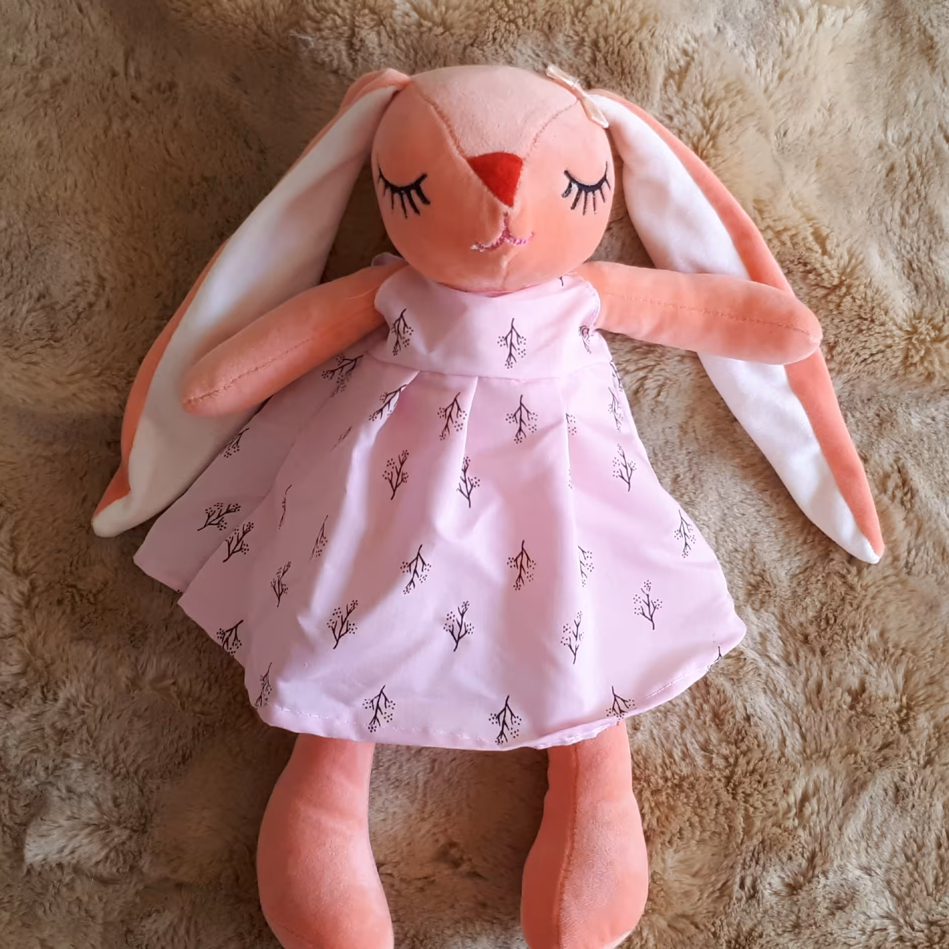 خرگوش ناز 40 سانتی در 3 رنگ