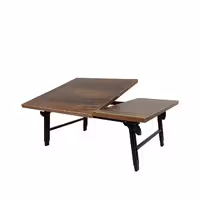 میز کار مطالعه لپ تاپ تاشو سایز بزرگ دو تکه مدل SN5070-2