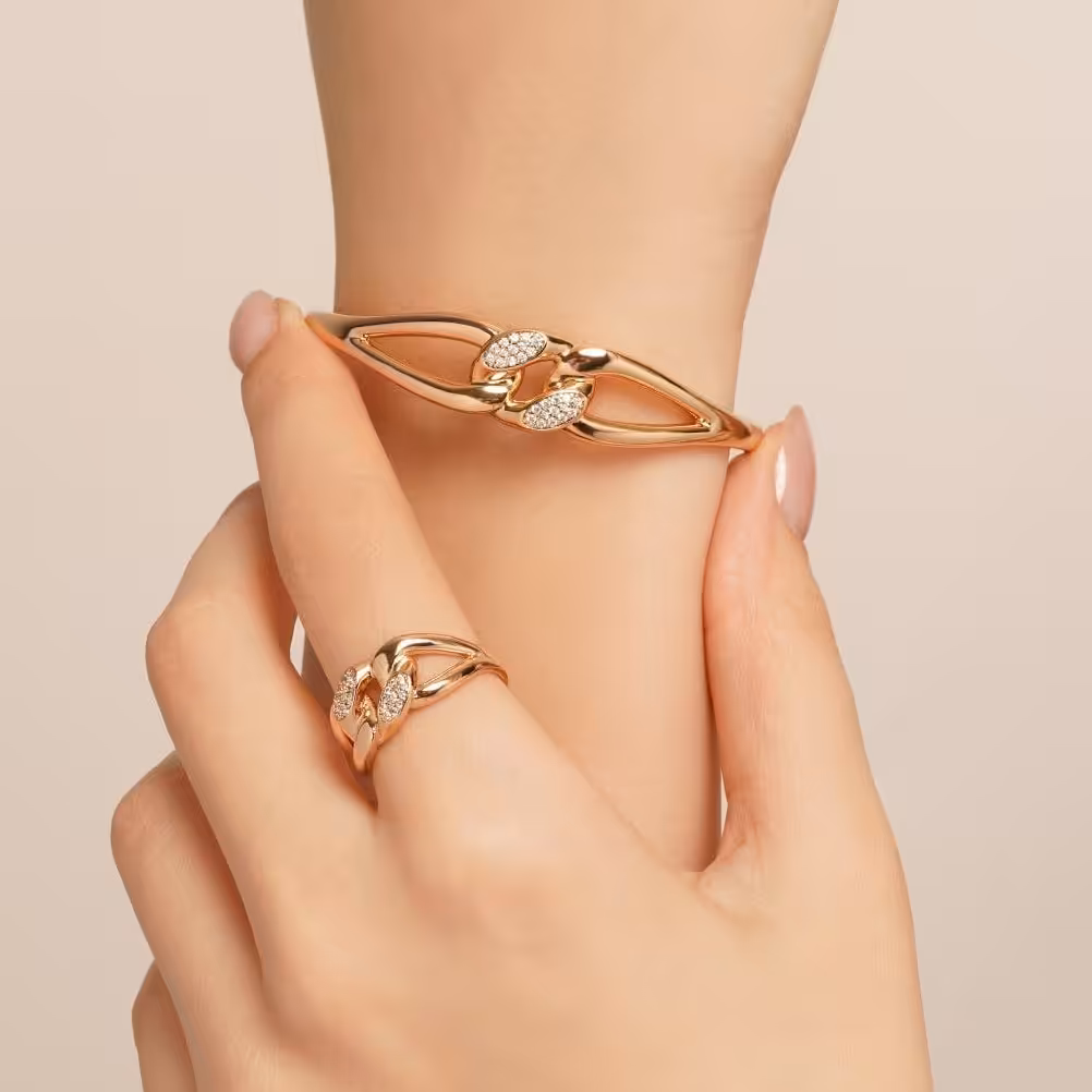 ست دستبند و انگشتر ژوپینگ