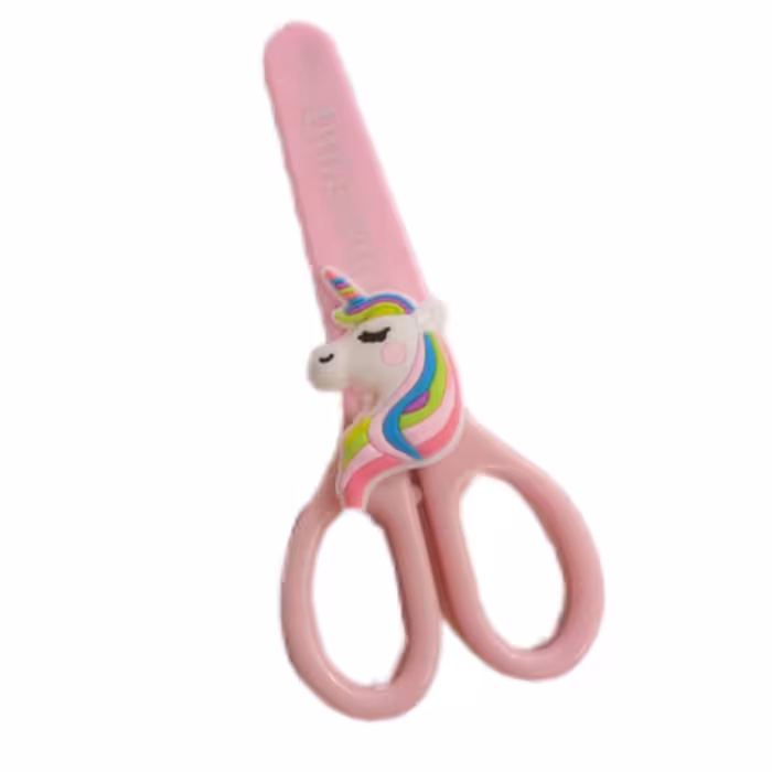 قیچی کودک فانتزی مدل یونیکورن (اسب تک شاخ) پونی