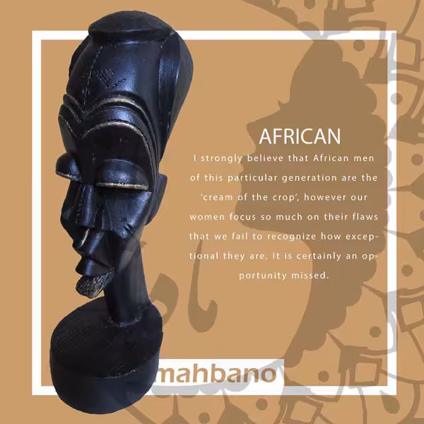 مجسمه پلی استر طرح آفریقایی کد 4