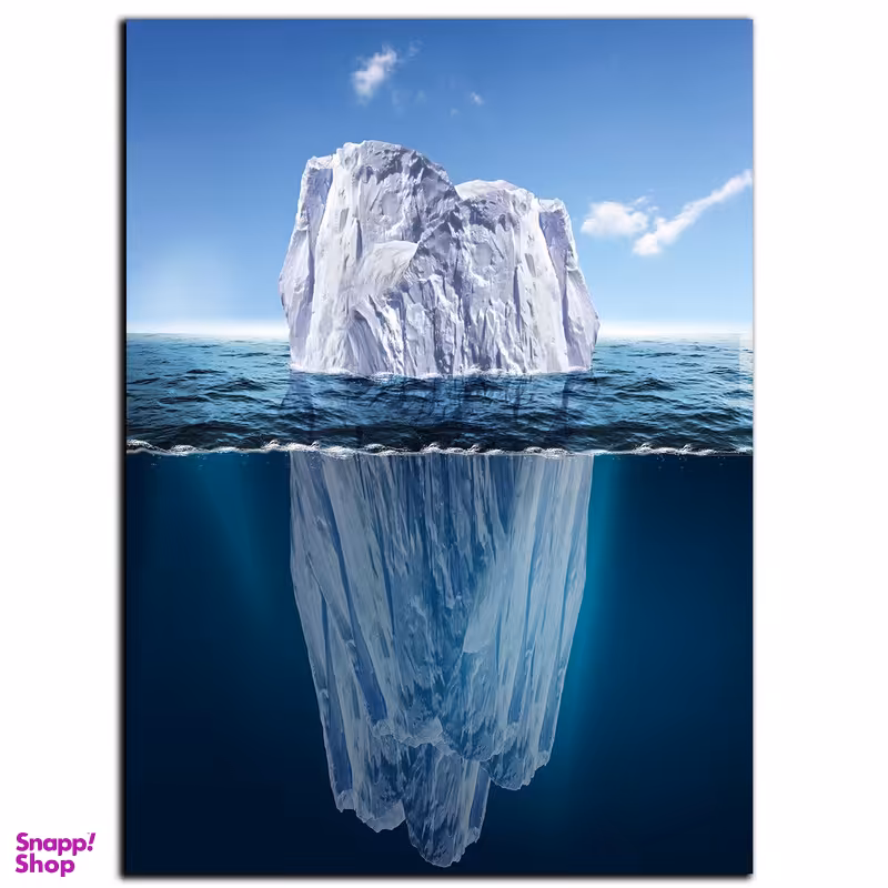 تابلو شاسی بکلیت طرح کوه یخ مدل SH-s893